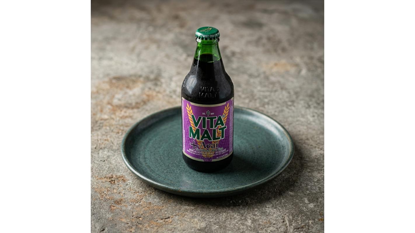 Vita Malt - Acai (330Ml Bottle Drink)