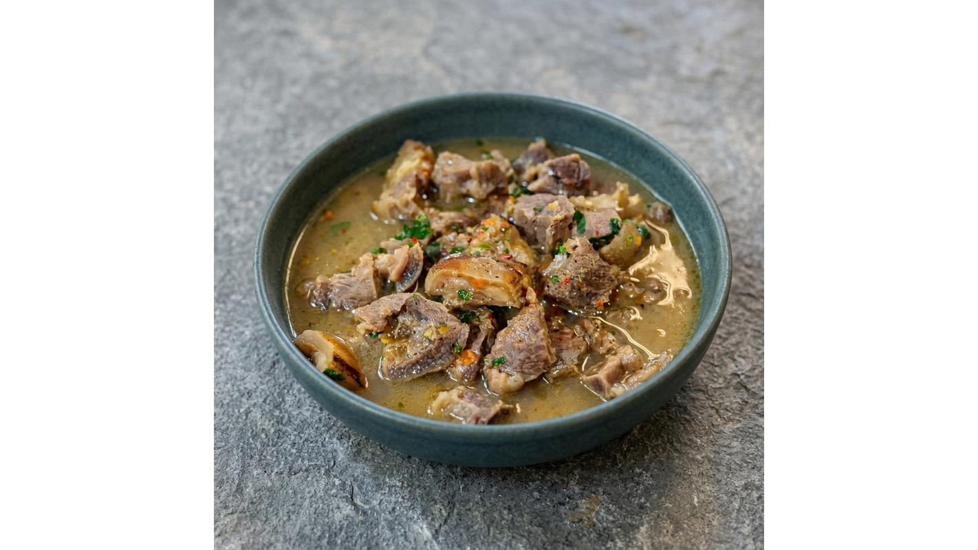 Goat Meat Peppersoup