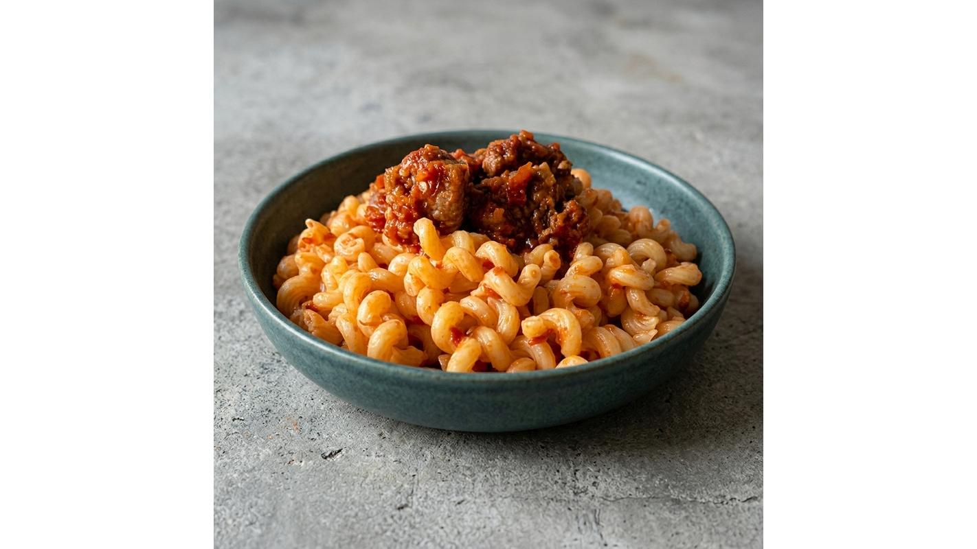 A Bowl Of Jollof Macaroni